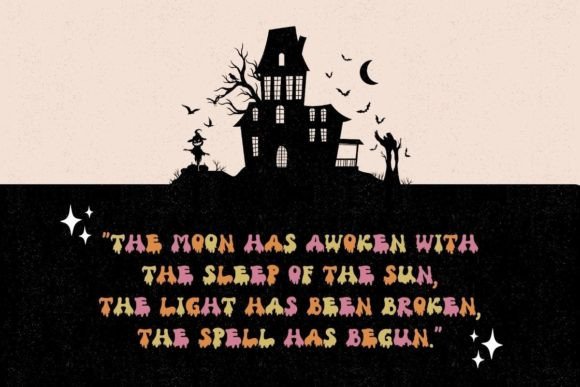 Groovy Boo Boo Font PNG with transparent background - Preview 1