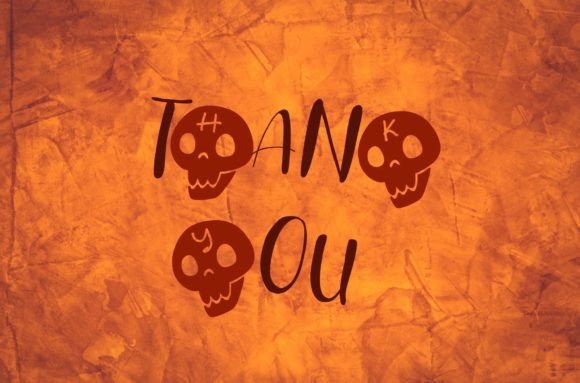 Halloween Skulls Font - Preview 3