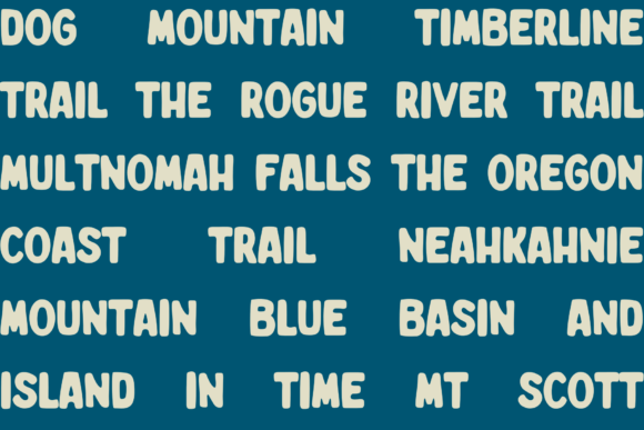 Happy Trails Font PNG with transparent background - Preview 4