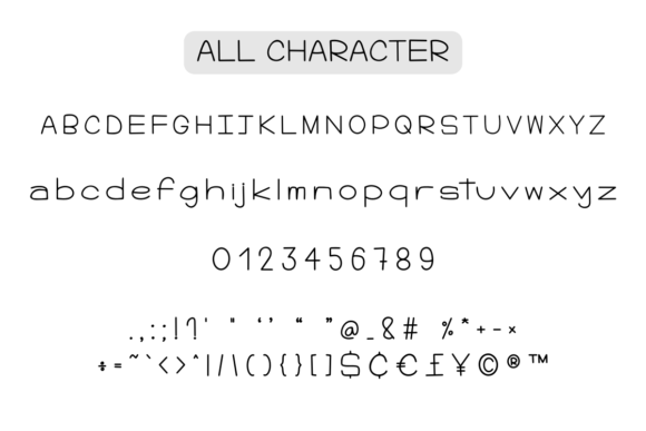 Index Card Font PNG with transparent background - Preview 4