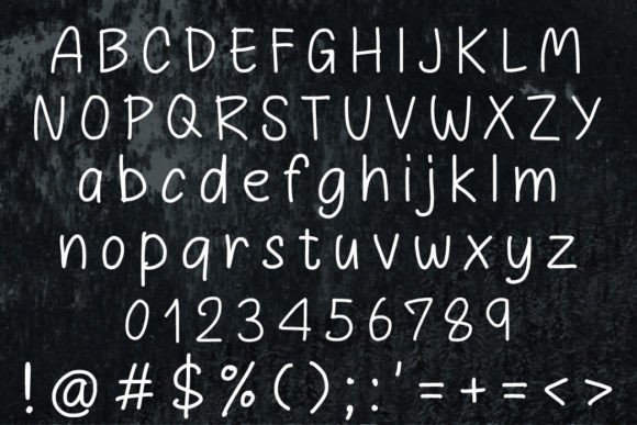 Kanok Write  Font PNG with transparent background - Preview 2