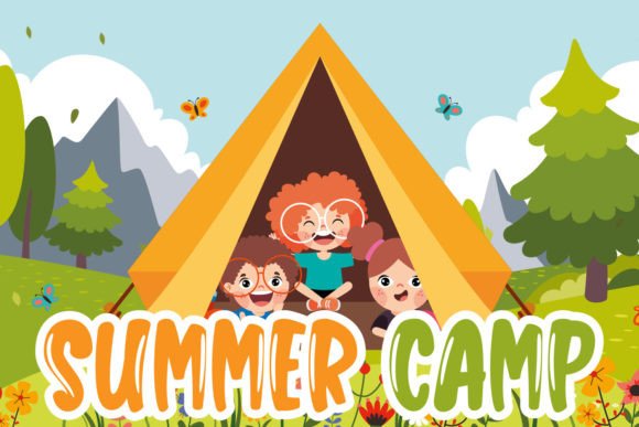 Kids Camping Font - Preview 3