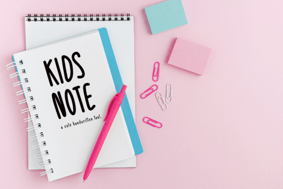Kids Note Font - Preview 2