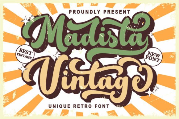 Madista Vintage font