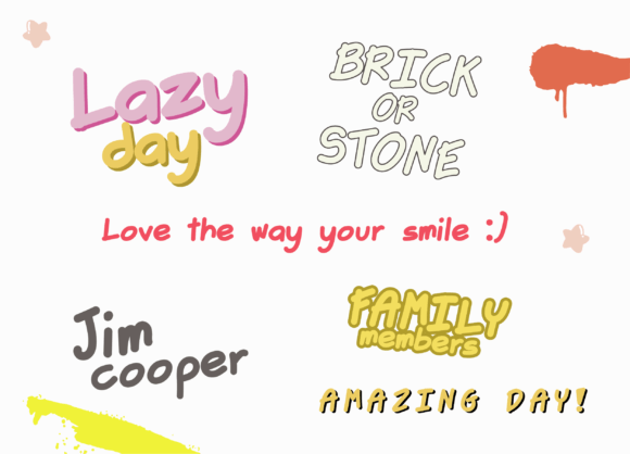 Night Graffiti Street Font PNG with transparent background - Preview 2