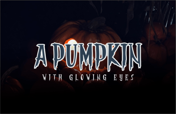 Night Halween's Font PNG with transparent background - Preview 1