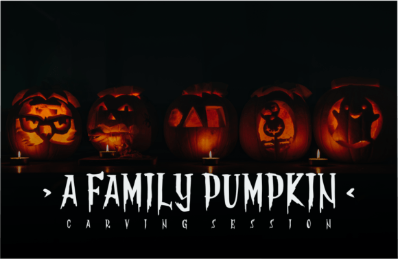 Night Halween's Font PNG with transparent background - Preview 3