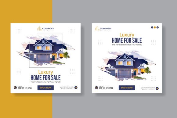 Real Estate Instagram Post Template