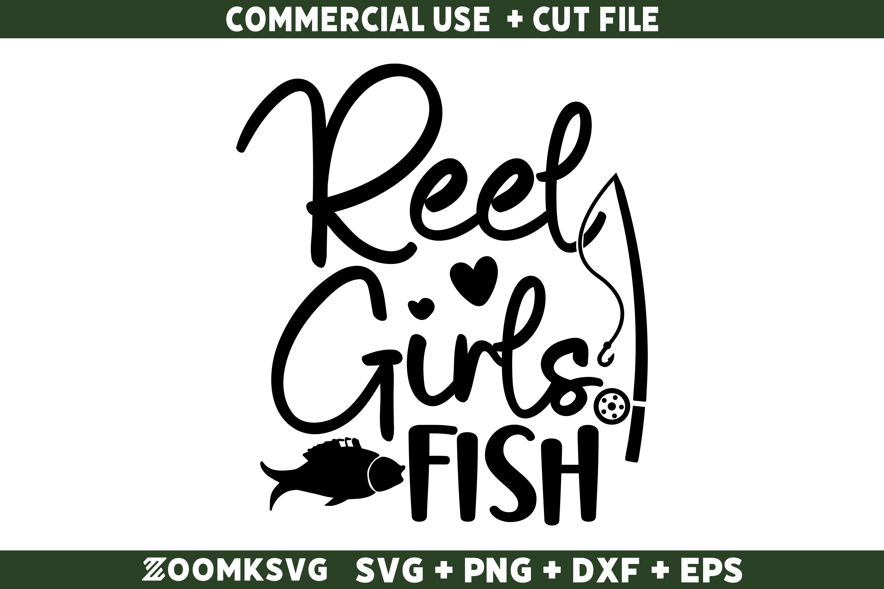 fish reel svg Good Times Fishing Design Digital Cut File For Silhouette Machine fishing reel svg fishing rod