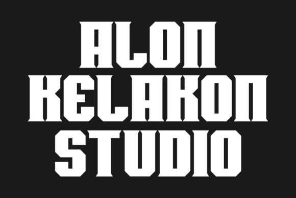 Rexis Strong Font PNG with transparent background - Preview 3
