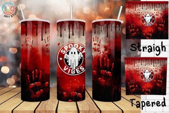Spooky Vibes Season Halloween Tumbler