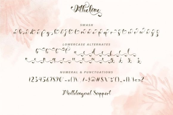 Atheline Font - Preview 5