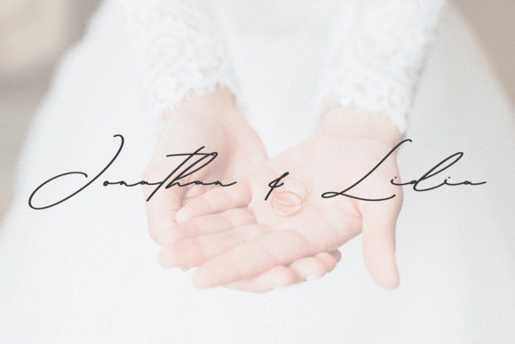 Bellinda Signature Font - Preview 2