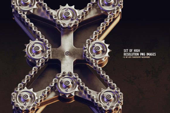 Bike Mech Font - Preview 3
