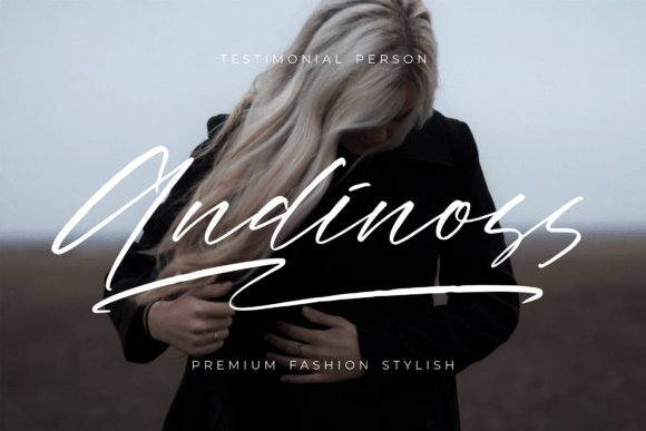 Blushelom Portnight Font - Preview 6