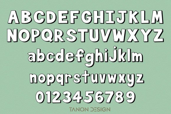 Bulletin Board Font - Preview 2