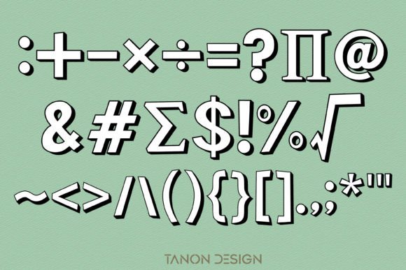 Bulletin Board Font - Preview 3