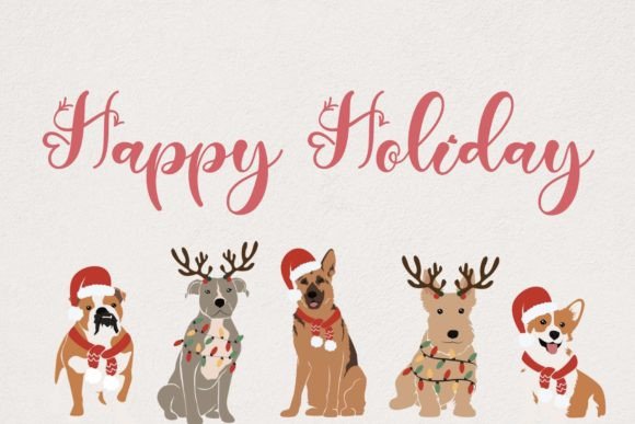 Christmas Shadow Font - Preview 2