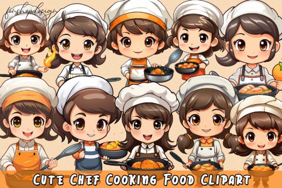 cooking c lip art Girl Clipart Stock Illustrations 1,000 Girl Cooking Clipart Stock Illustrations, Vectors & Clipart Cute Chef Cooking Food Clipart