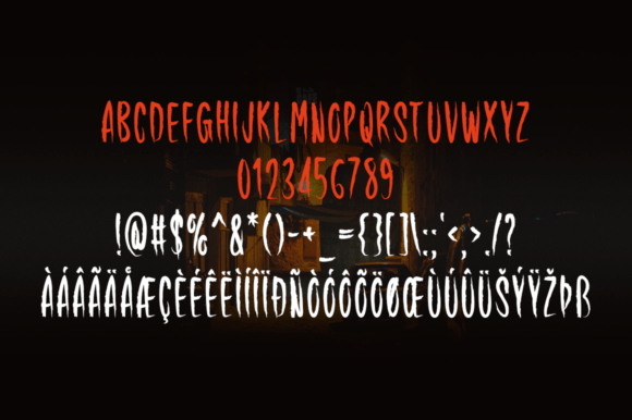 Darkening Font - Preview 4