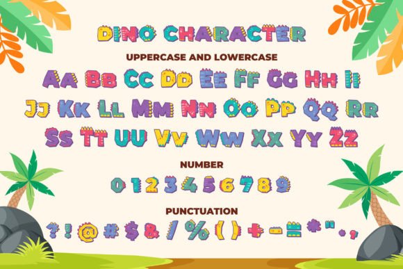 Dino Font - Preview 4
