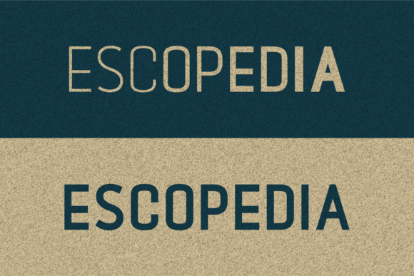 Escopedia Font - Preview 1