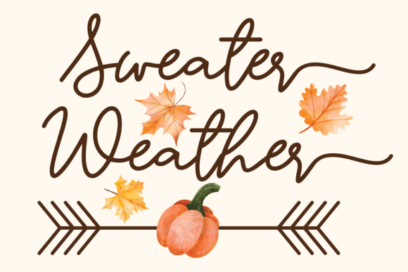 Fall Vibes Font - Preview 4