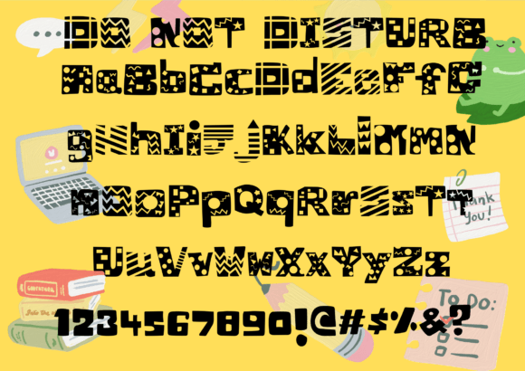 Funcube Font - Preview 6