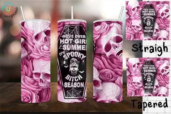 Spooky Bitch Funny Halloween Tumbler