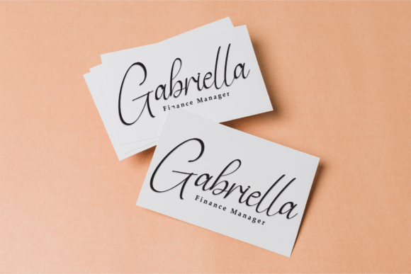 Ainsley Signature Font PNG with transparent background - Preview 2