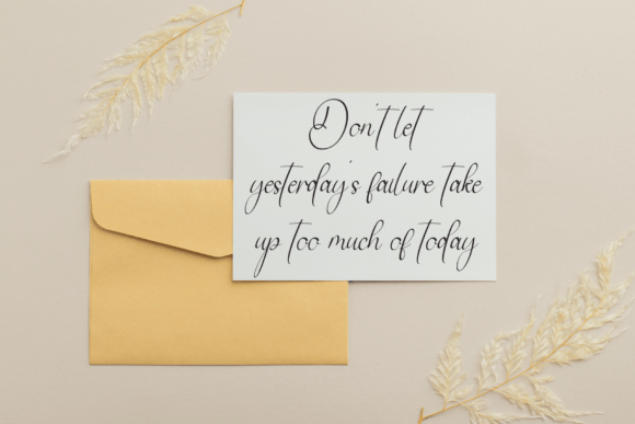 Ainsley Signature Font PNG with transparent background - Preview 3