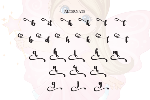 Angel Barbie Font - Preview 6