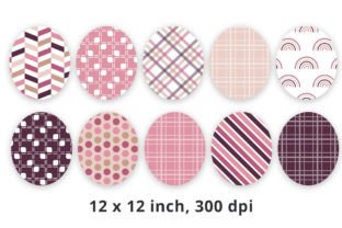 Beige and Pink Digital Paper Graphic by Lemon Paper Lab · Creative Fabrica
