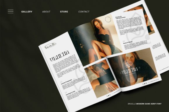 Bruelle Font - Preview 1