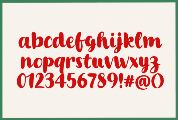 Christmas Font - Preview 4