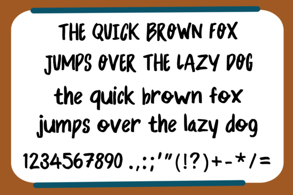 Folk Retro Font - Preview 3