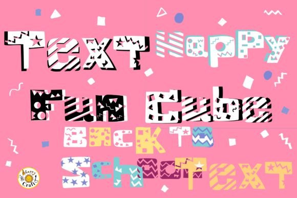 Funcube Font - Preview 1