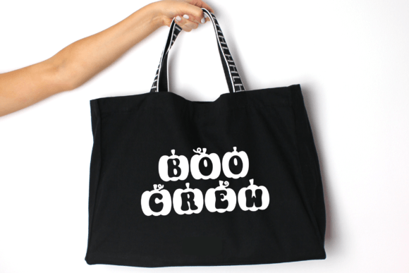 Groovy Pumpkin Font PNG with transparent background - Preview 2