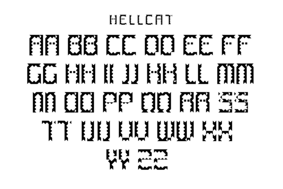 Hellcat Font - Preview 1