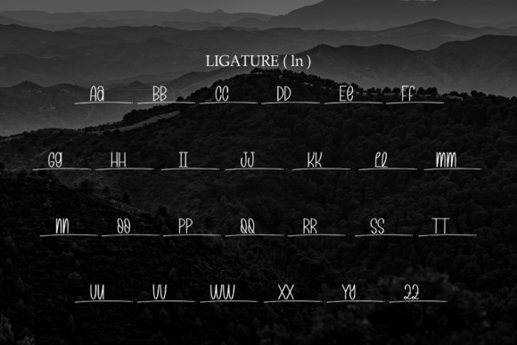 Hillmount Font PNG with transparent background - Preview 6