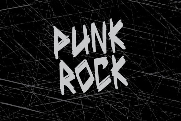 Metal Brush Font PNG with transparent background - Preview 1