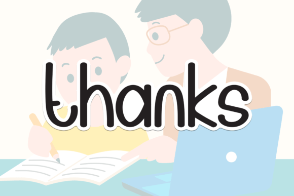 Sibling Smart Font PNG with transparent background - Preview 6