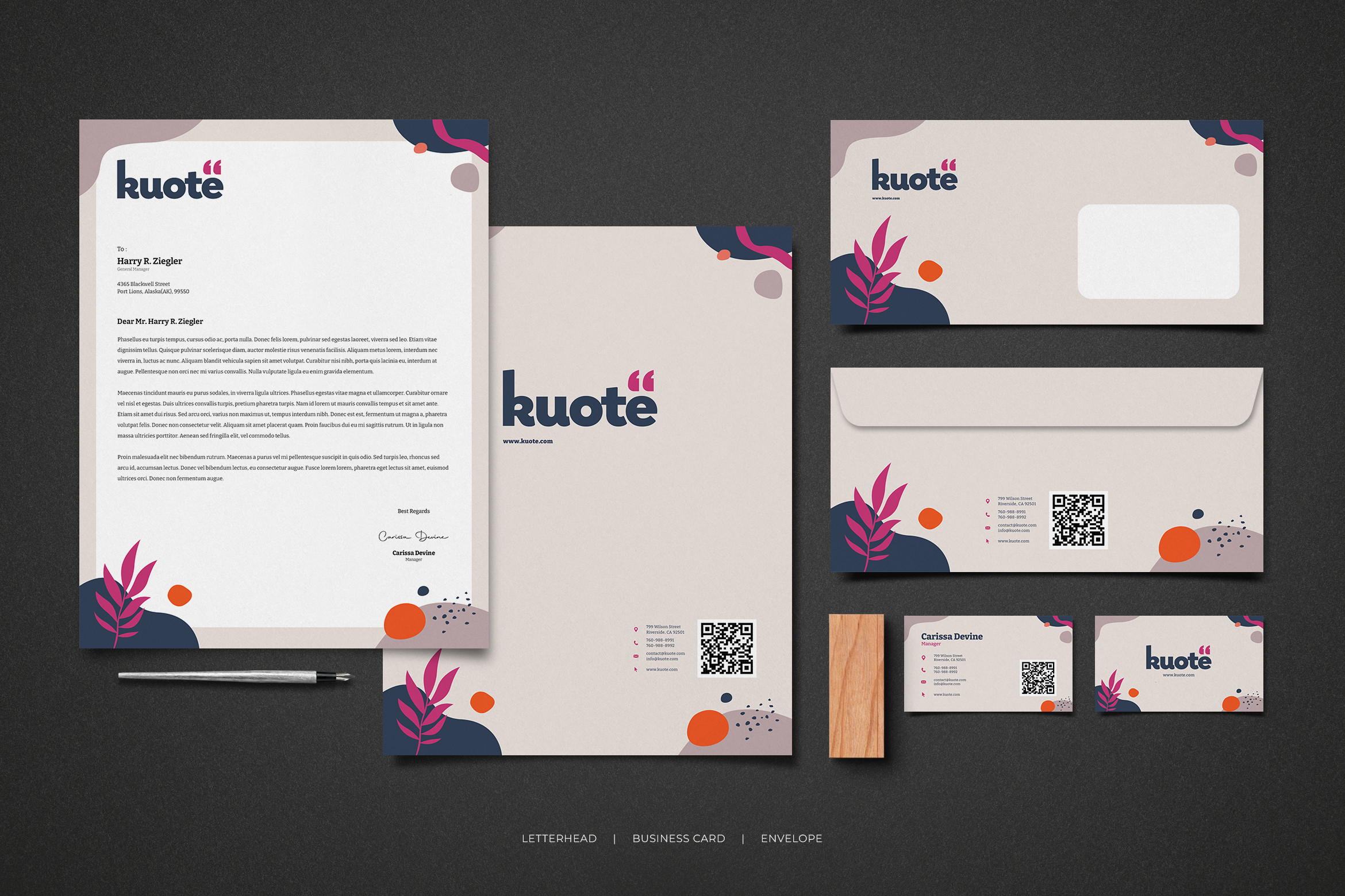 Stationery – Nature Beauty Graphic by uicreativenet · Creative Fabrica