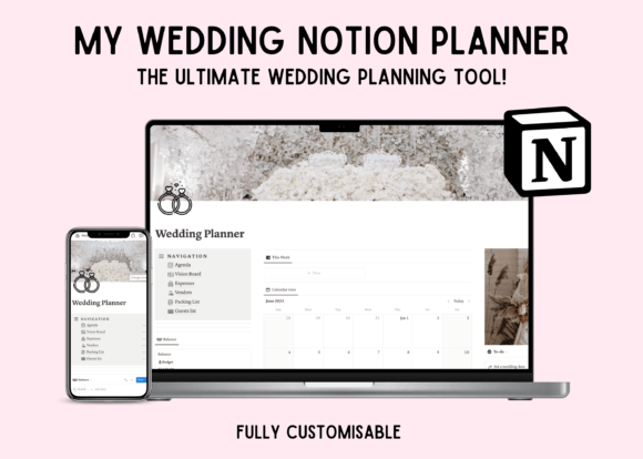 Wedding Planner Notion Dashboard