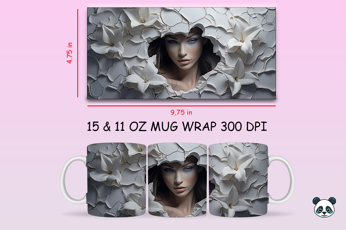 3D Witch Mug Wrap Png 1 Graphic by Pandastic · Creative Fabrica