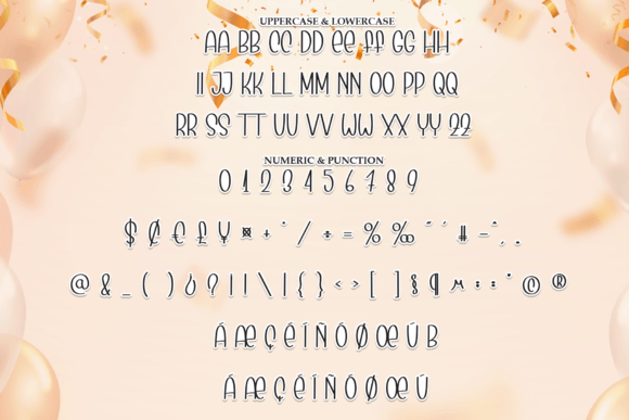 Anniversary Font - Preview 6