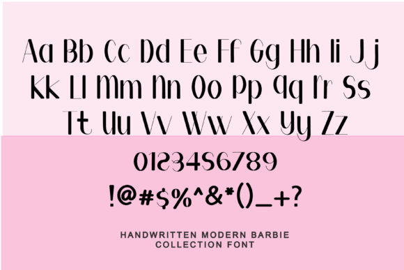 Barbie Font - Preview 4