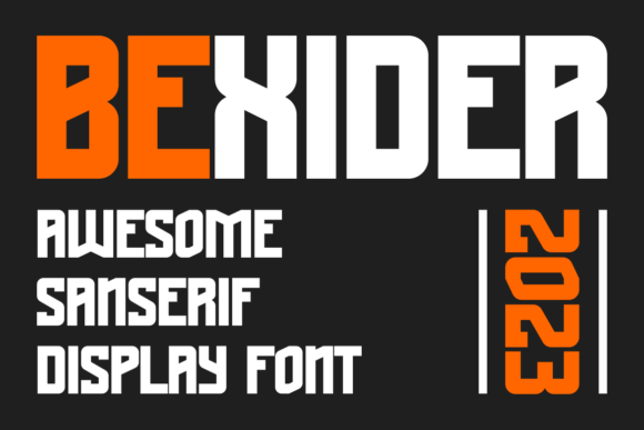 Bexider Font - Preview 2