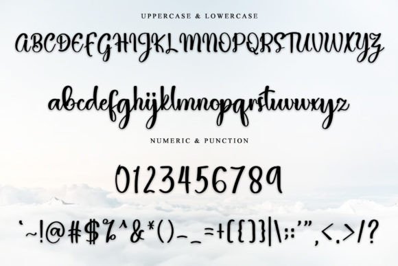 Daily Meals Font font preview - 6