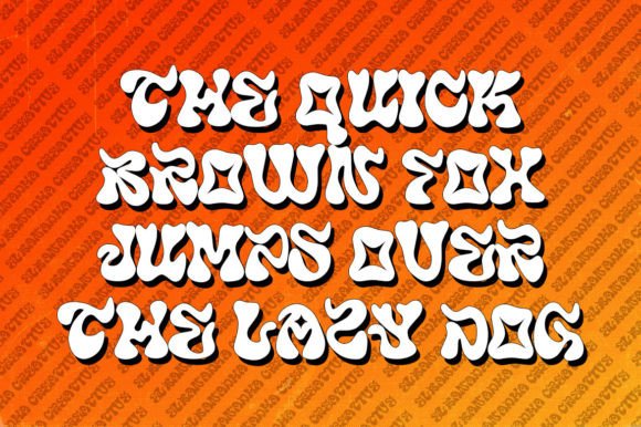 Eighteen Font - Preview 2